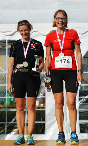 1 maraton kvinder Vindere Dorrit Thomhav Hørlyck (50+) og Susanne Brüchle Kodal (15-49 År)